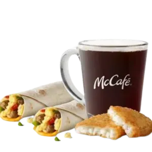 McDonald's Breakfast Menu With Prices - 2025 16 Sausage-Burrito-Meal
